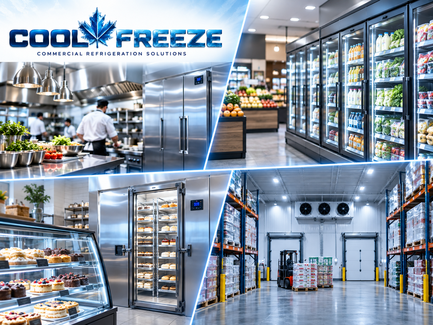 Cool Freeze commercial refrigeration solutions serving businesses across Canada